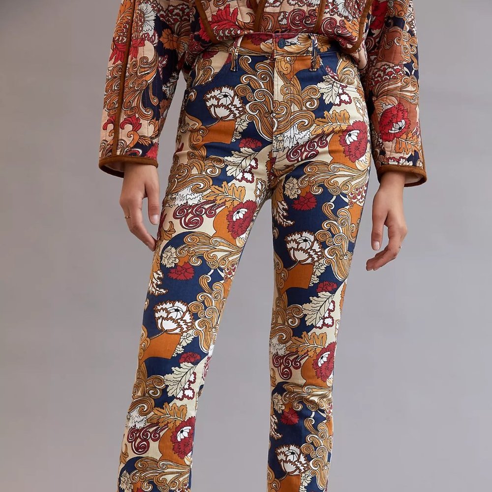 MOTHER The Hustler Cropped Flare Jeans
